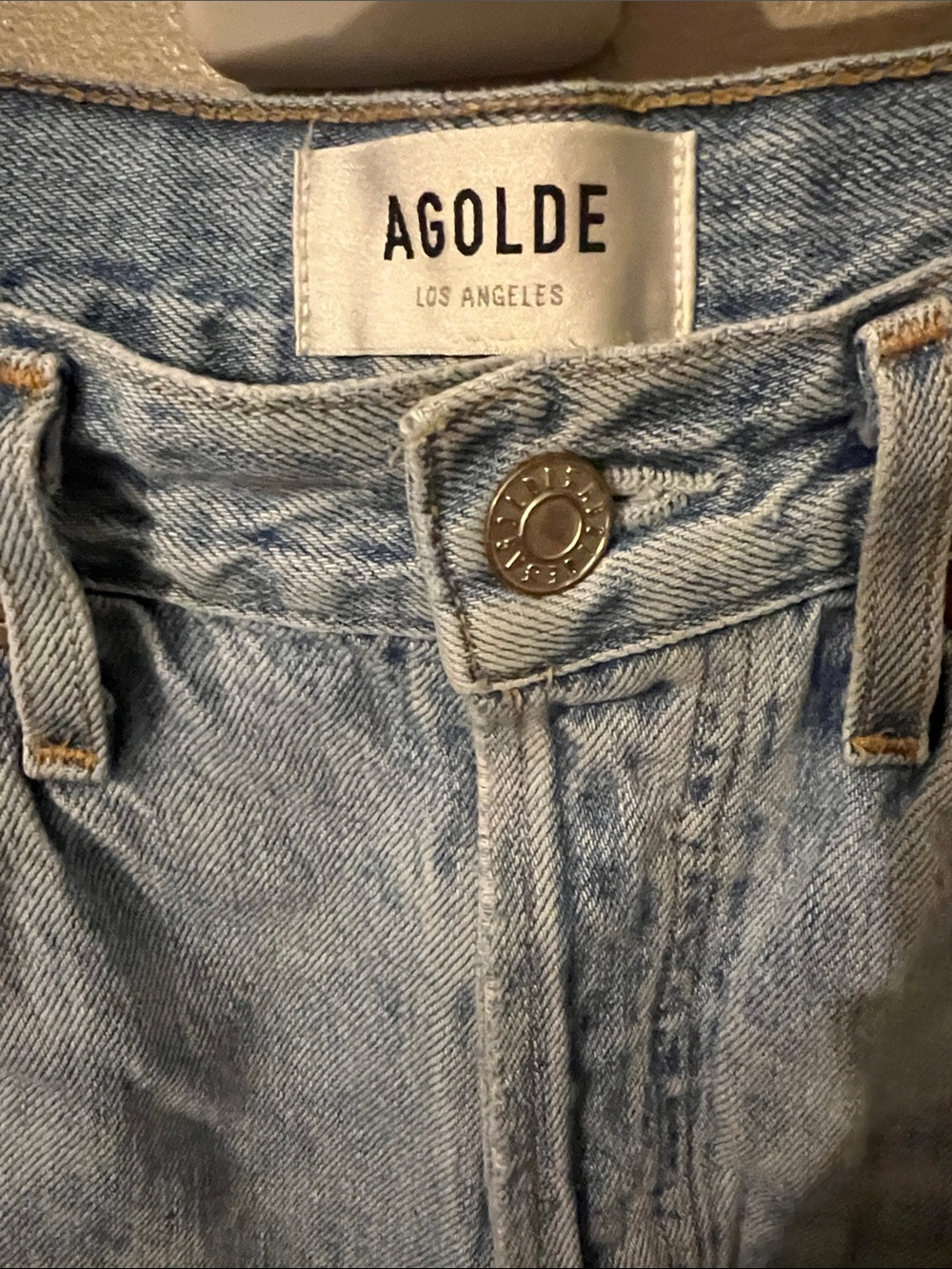 AGOLDE Riley Distressed Jeans - Picture 2 of 5